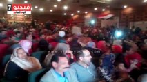 عمال المنيا يعلنون تأييدهم للسيسى فى مؤتمر كلنا معاك من أجل مصر