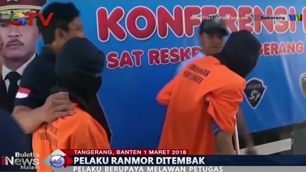 Melawan Petugas, Seorang Pelaku Ranmor Dihadiahi Timah Panas