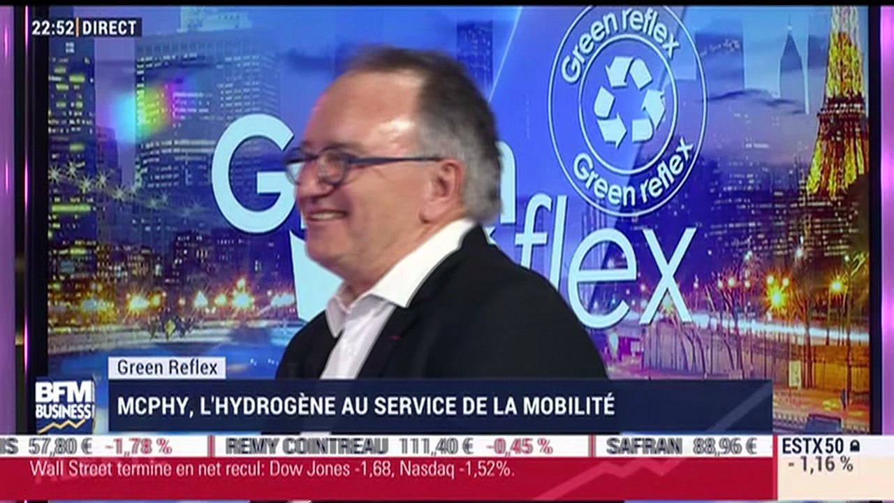 Green Reflex: McPhy, l'hydrogène au service de la mobilité - 01/03