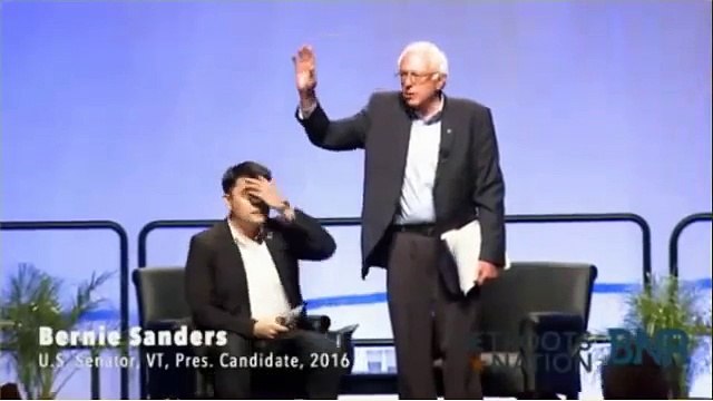 Bernie Sanders Responds To Black Lives Matter Protesters - Netroots Nation