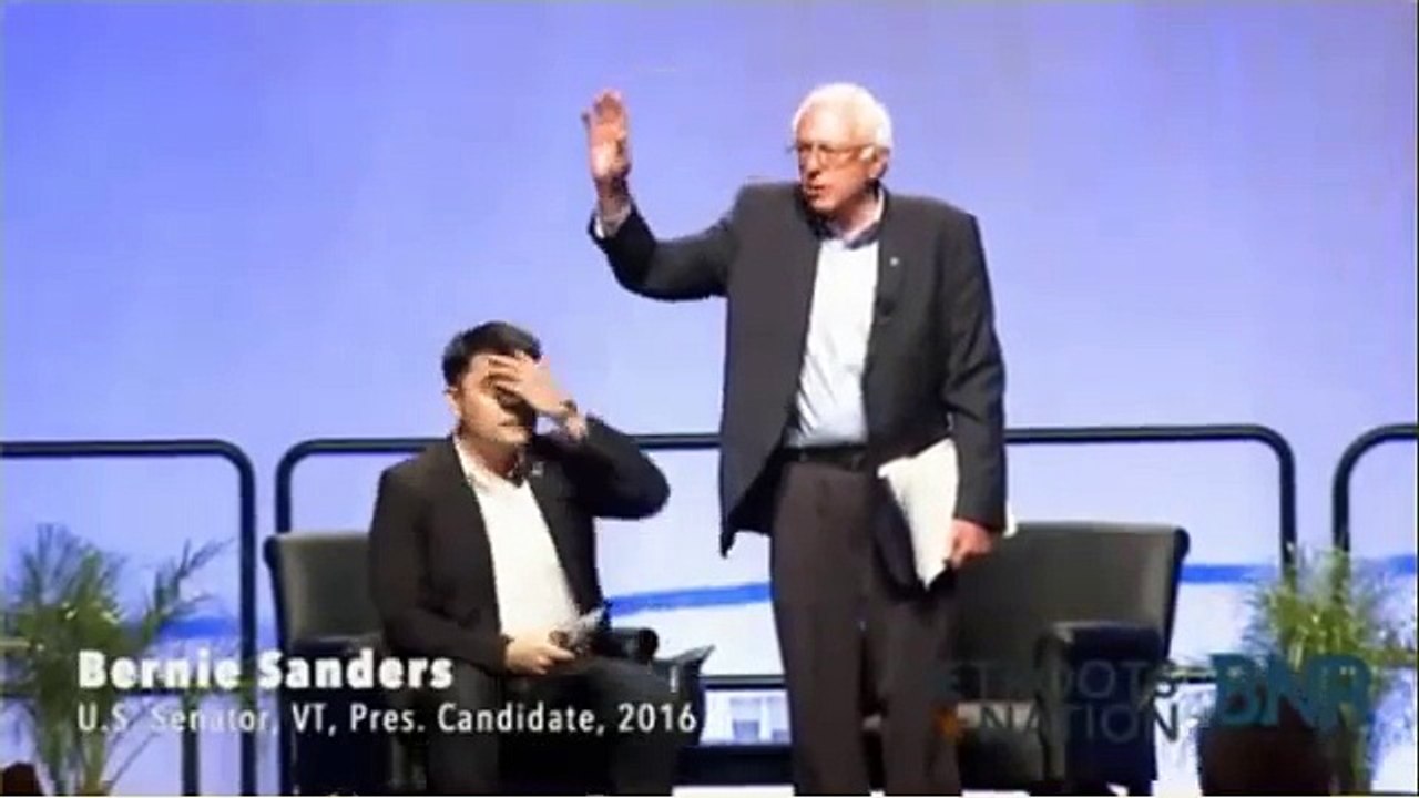 Bernie Sanders Responds To Black Lives Matter Protesters - Netroots Nation