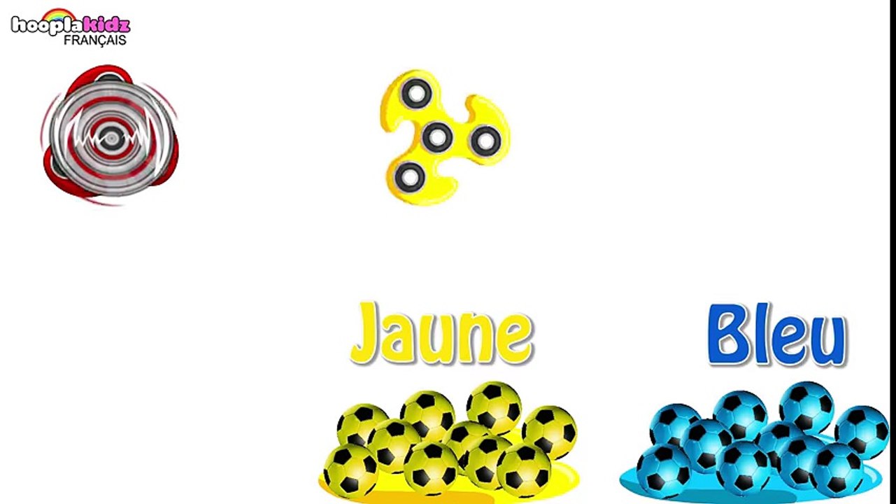 NOUVEAU Apprendre les Couleurs Avec Des Ballons - Videos Educatifs - Hooplakidz Français - YouTube