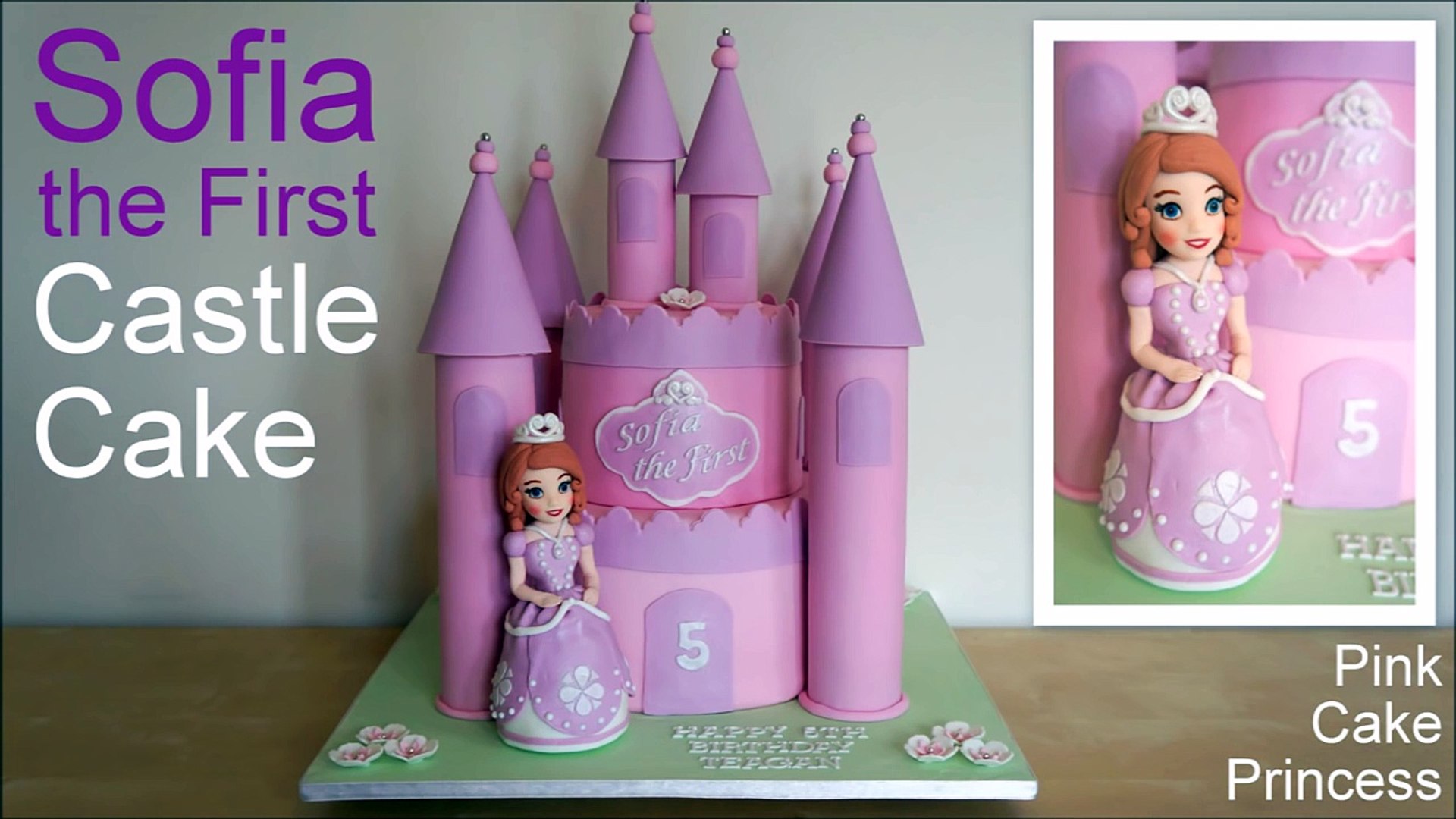 Disney Frozen Castle Cake How To By Pink Cake Princess Video Dailymotion