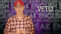 What does VETO mean? What is the meaning of Veto?  - English word definition