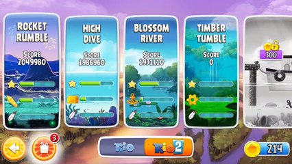 Angry Birds Rio Defeat Monkey Boss