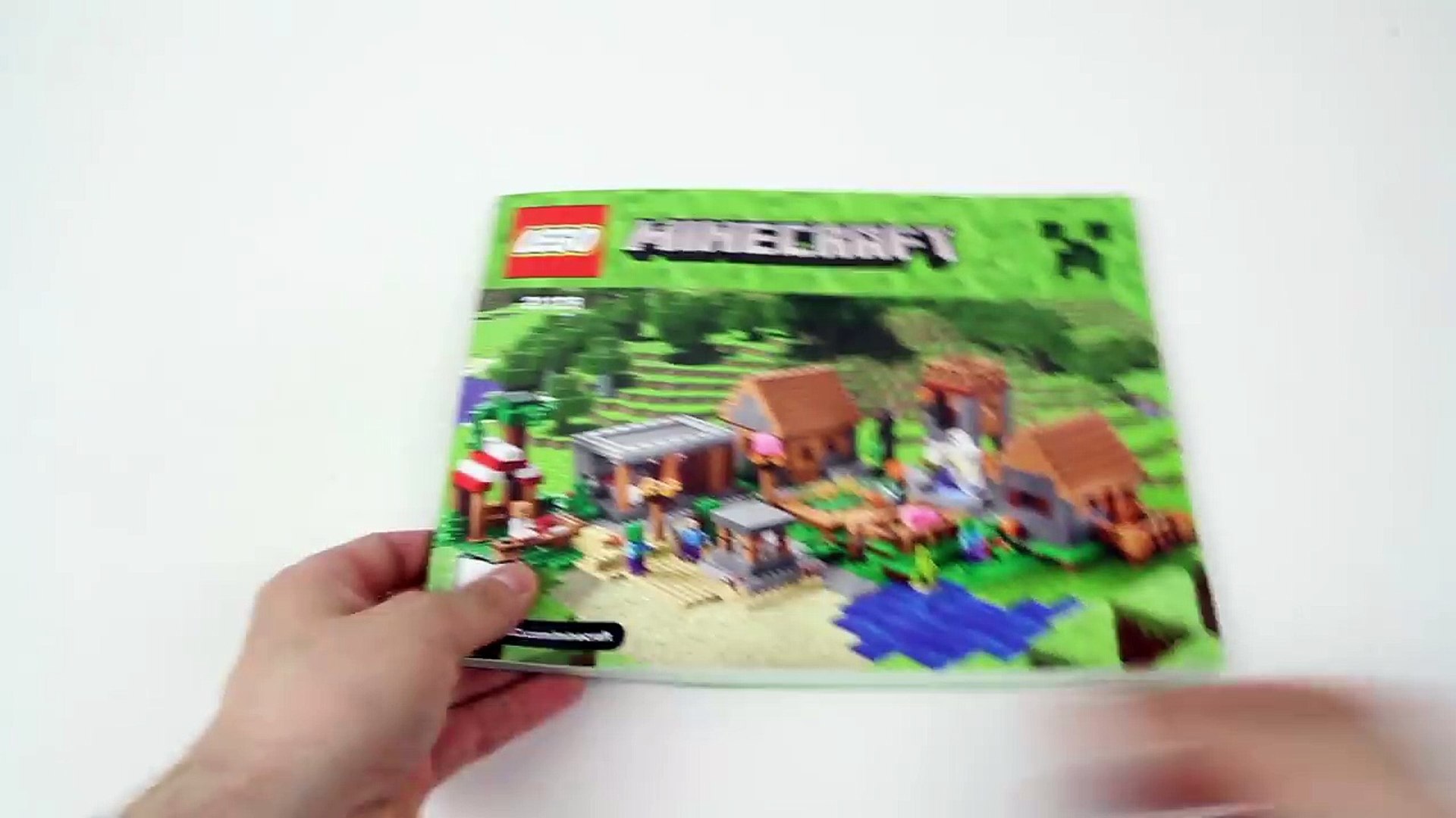Lego Minecraft The Village Lego Speed Build Video Dailymotion
