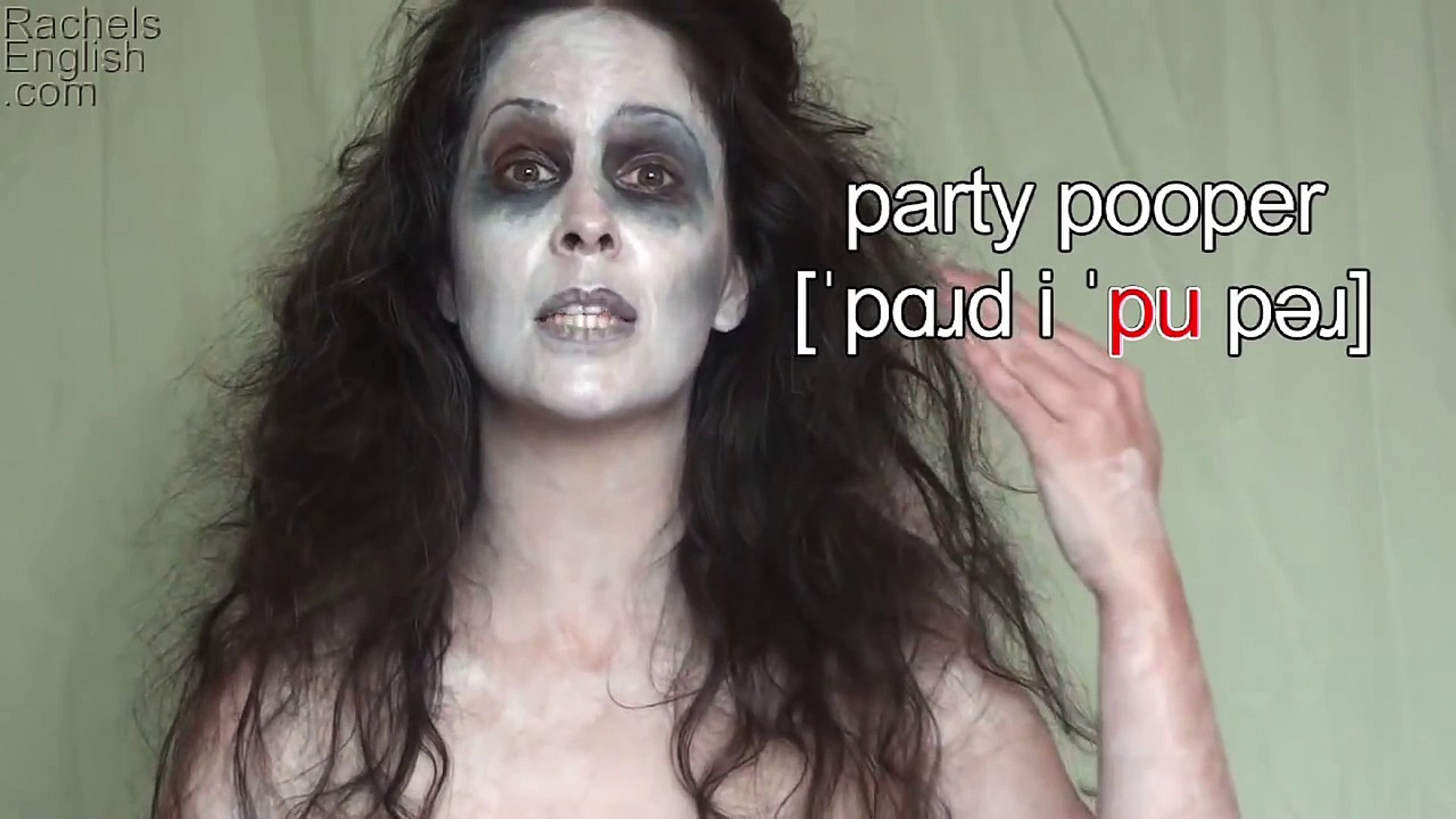 Halloween 2012 -- idioms! American English Pronunciation