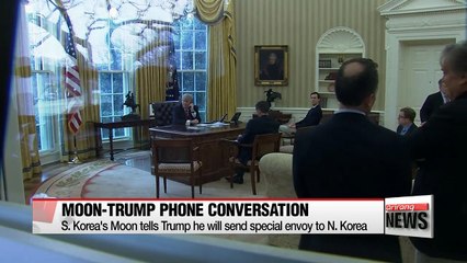 South Korea to send special envoy to North Korea, Moon tells Trump