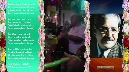 Boşu boşuna Taceddin ÖZCAN