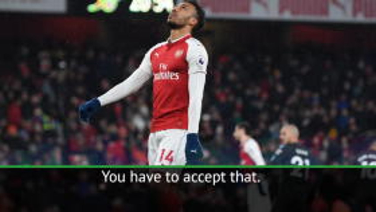 Aubameyang needs time to adapt at Arsenal - Wenger