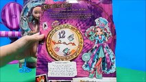 2 Ever After High Way Too Wonderland Madeline Hatter Dolls Deboxing Toy Review