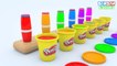 Learn Colors with Lipstick Surprise Toys for Kids #z | Play Doh Colours for Children Toddlers 2