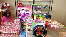 GIANT SURPRISE CHRISTMAS PRESENT Filled with Kid Toys! Kinder Playtime