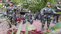 Toy army men base kid toys channel