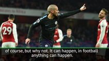 Guardiola urges players to focus as City move five wins from title