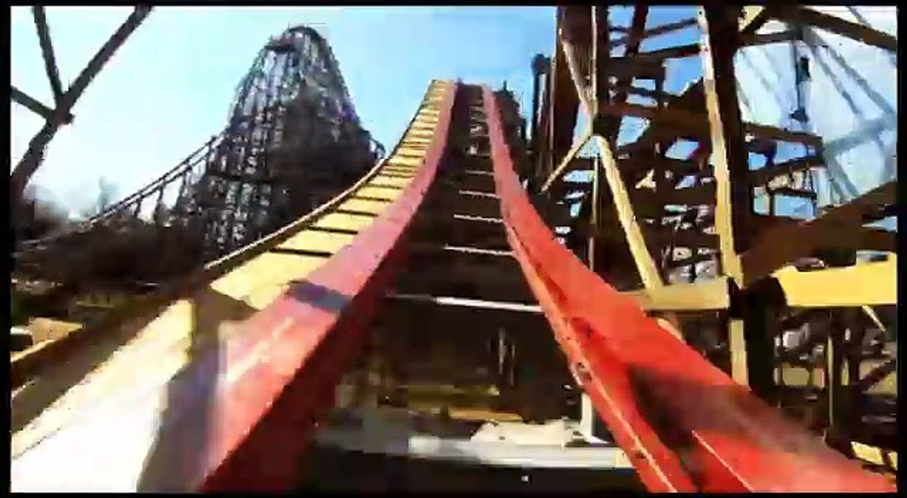 New Texas Giant REAL POV Six Flags Over Texas Roller Coaster Media Day new