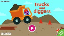 Fun Sago Mini Games - Kids Play Funny Construction Building Games With Sago Mini Trucks & Diggers