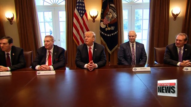 Trump says U.S. to impose steel, aluminum tariffs next week