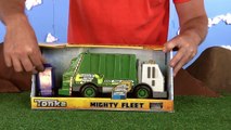 Garbage Truck Videos for Children - George the toy tonka street vehicles picking up trash