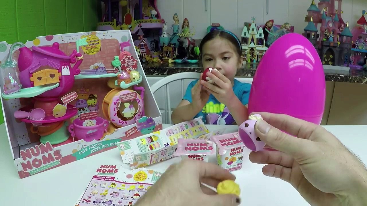 NUM NOMS Cupcakes LipGloss & Ice Cream Toy Surprises Egg