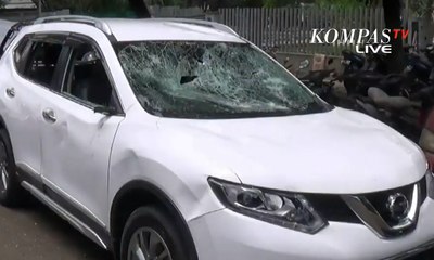 Kelompok Ojek Daring Rusak Kendaraan Pribadi