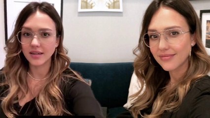 'Working mom': Jessica Alba breastfeeds baby Hayes in Instagram video after attending a board meeting.