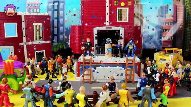 Imaginext Joker Surprise Action Figure & Truck fools Imaginext Batman & PlaySkool Heroes Spiderman