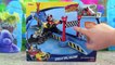 Mickey & The Roadster Racers Disney Speed and Spill Raceway! NEW Mickey & The Roadsters Show Toys V