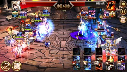 七騎士 seven knights》03.02 PVP 痛宰戴4回合傷害免疫戒的猴子