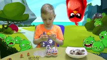 Another 7 eggs Kinder Surprise ANGRY BIRDS MOVIE 2016 Unpacking Renat TV