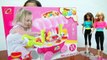 Đồ chơi trẻ em - đồ chơi nấu bếp - búp bê bán đồ nướng- Barbie BBQ (Barbecue) Play Set