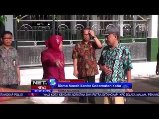Risma Marah Kantor Kecamatan Kotor  NET 5
