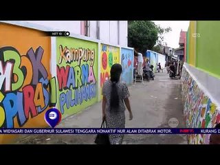 Video herunterladen: Gang Warna Warni Jadi Wisata Gratis  NET 10