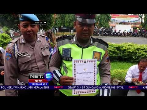 Polisi Viral, Briptu Erlangga Dapat Penghargaan NET 12