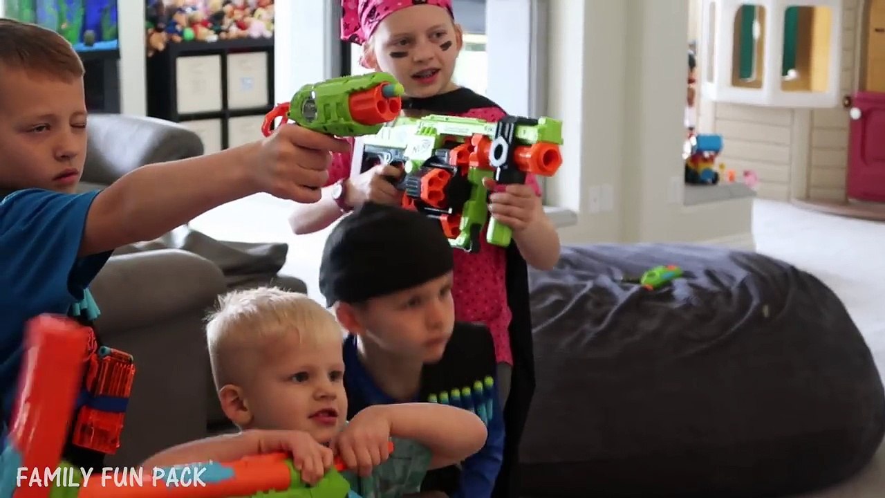 BUG INVASION Turned NERF WAR!
