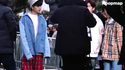 180302 The East Light (더이스트라이트) arriving at Music Bank @Kpopmap