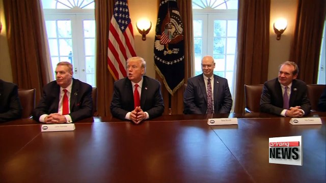 Trump says U.S. to impose steel, aluminum tariffs next week