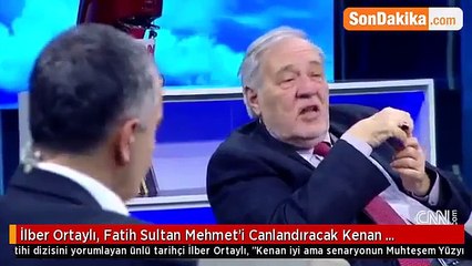 İlber Hoca'dan Mehmed Bir Cihan Fatihi dizisine onay geldi!