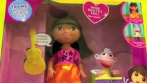 Dora the Explorer Musical Adventure PlaySet with Boots who plays the bongos by DisneyToysReview