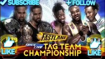 WWE Fastlane 2018 SmackDown Tag Team Championship The Usos Vs. The New Day Prediction WWE 2K18