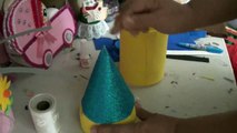 DIY Centro De Mesa De Minions con botellas pet