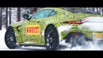 VÍDEO: Aston Martin Vantage 2018, se pone a tono a -28 C