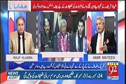 Rauf Klasra And Amir Mateen Bashing Nehal Hashmi on His Comments About Judges
