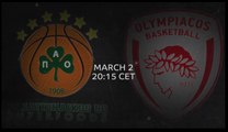 Game of the Week: Panathinaikos Superfoods Athens - Olympiacos Piraeus