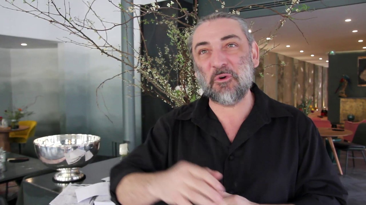 L'étoilé de Vincennes rencontre avec l'ours et le chef Jacky Ribault.