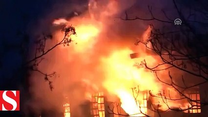 Azerbaycan�da korkunç yangın... 30 kişi hayatını kaybetti