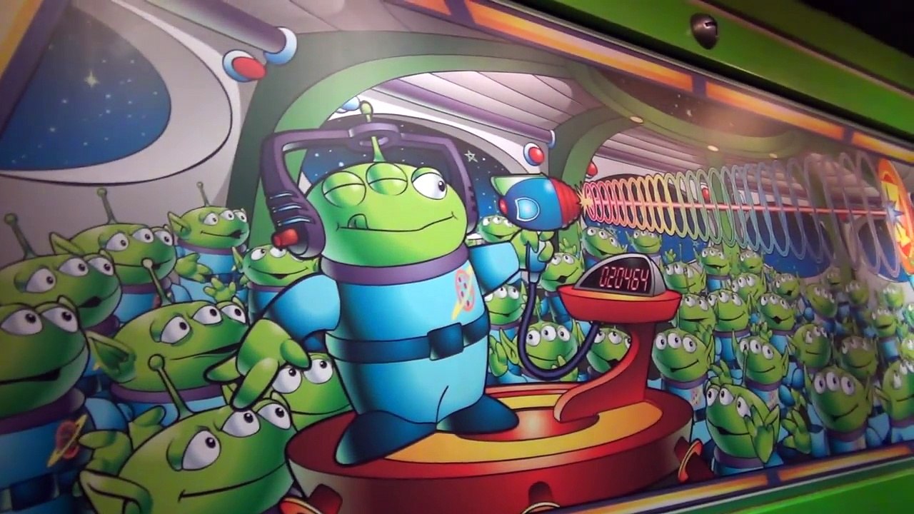 Buzz Lightyear Laser Blast HD POV Disneyland Paris new