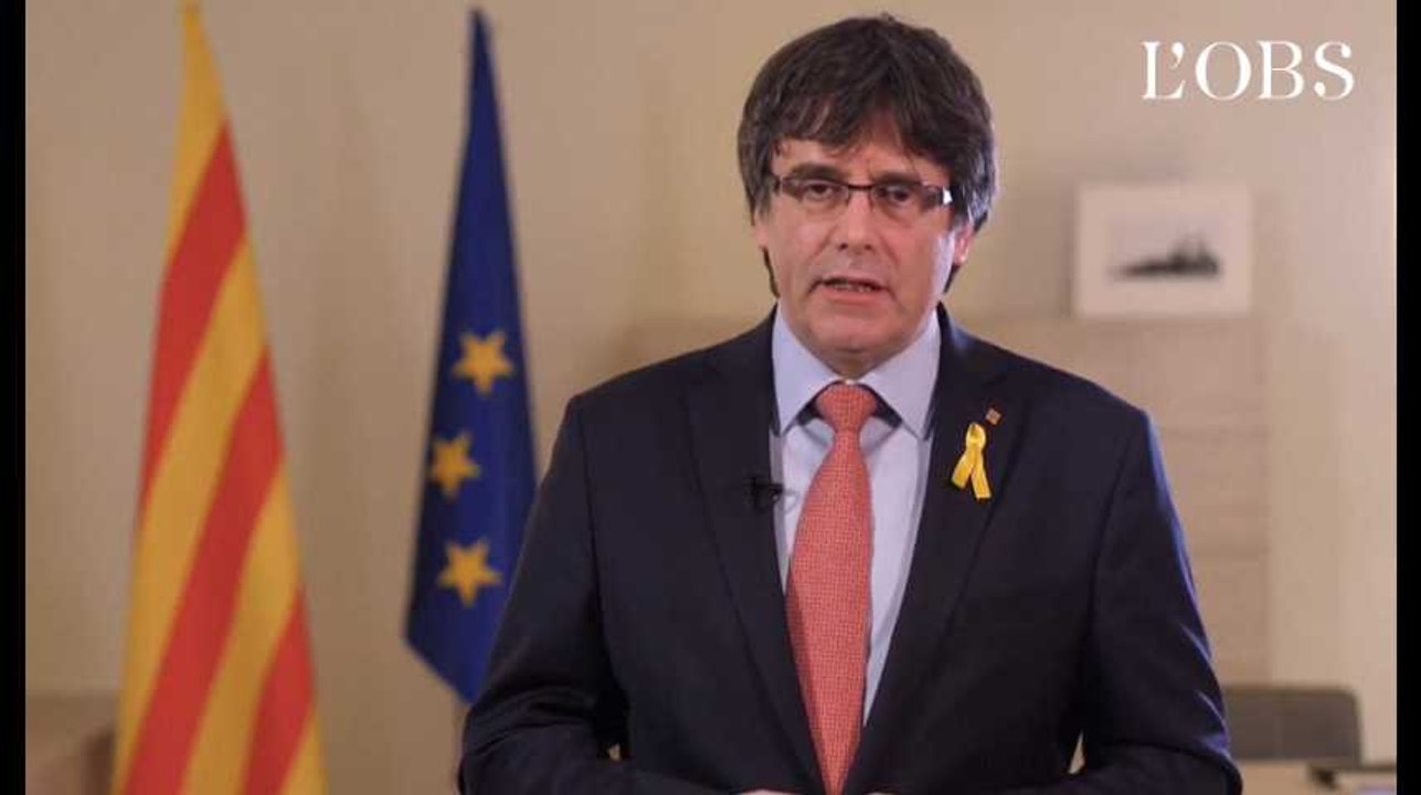 Puigdemont : "Je ne présente pas ma candidature à la présidence de la Generalitat de Catalogne"