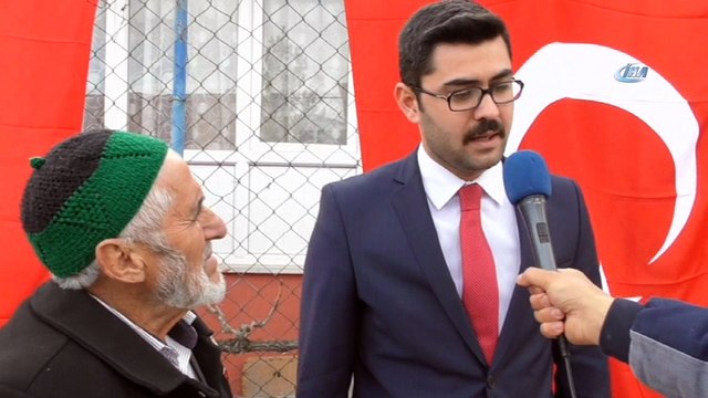 Emekli maaşı ile Afrin şehitleri için mevlit okuttu