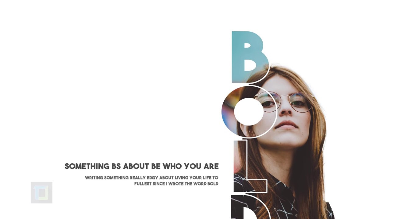 Text Masking Effect - Photoshop Tutorial - Typography